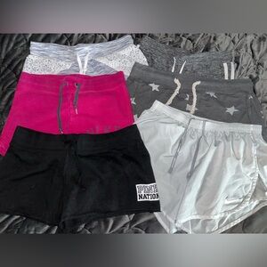 6 Women’s Juniors Nike Pink Summer Athletic Shorts Small